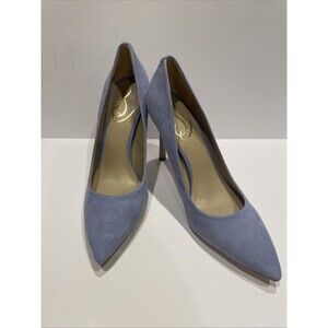 NEW! Sam Edelman Hazel Leather / Suede Pump in Cerulean Blue in Size 7M
